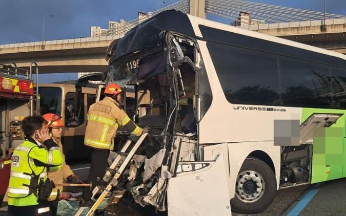 Bus Crash on NJ Turnpike Near Exit 7 Sends 39 Passengers to Hospital